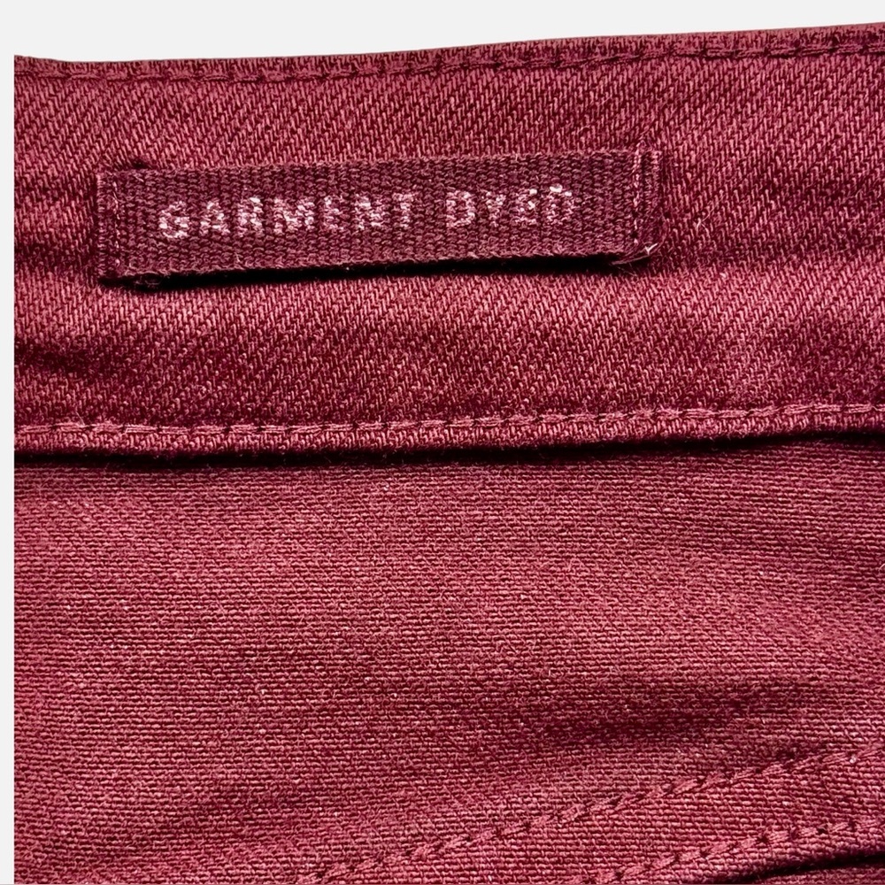 Judy Blue Size 13/31 Red Wine 5 Pocket Cotton-Poly-Spandex Cropped Jeans NWOT - Picture 8 of 9